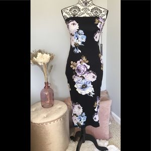 NWT Gorgeous 💕Strapless, Sexy, Midi Dress💕